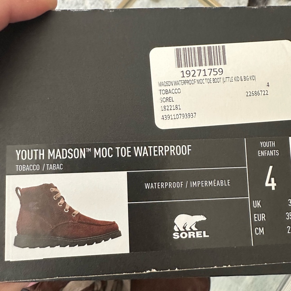 Sorel youth boots